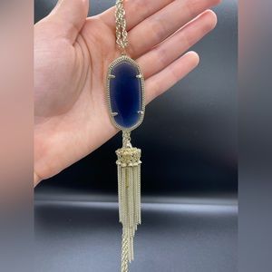 Kendra Scott Necklace ✨ Navy and gold